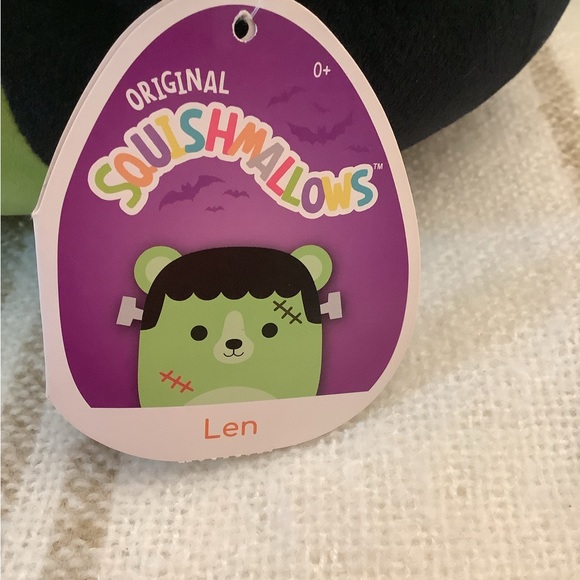 Hallowe'en Squad Squishmallow Green Monster Len 8” - Picture 4 of 7